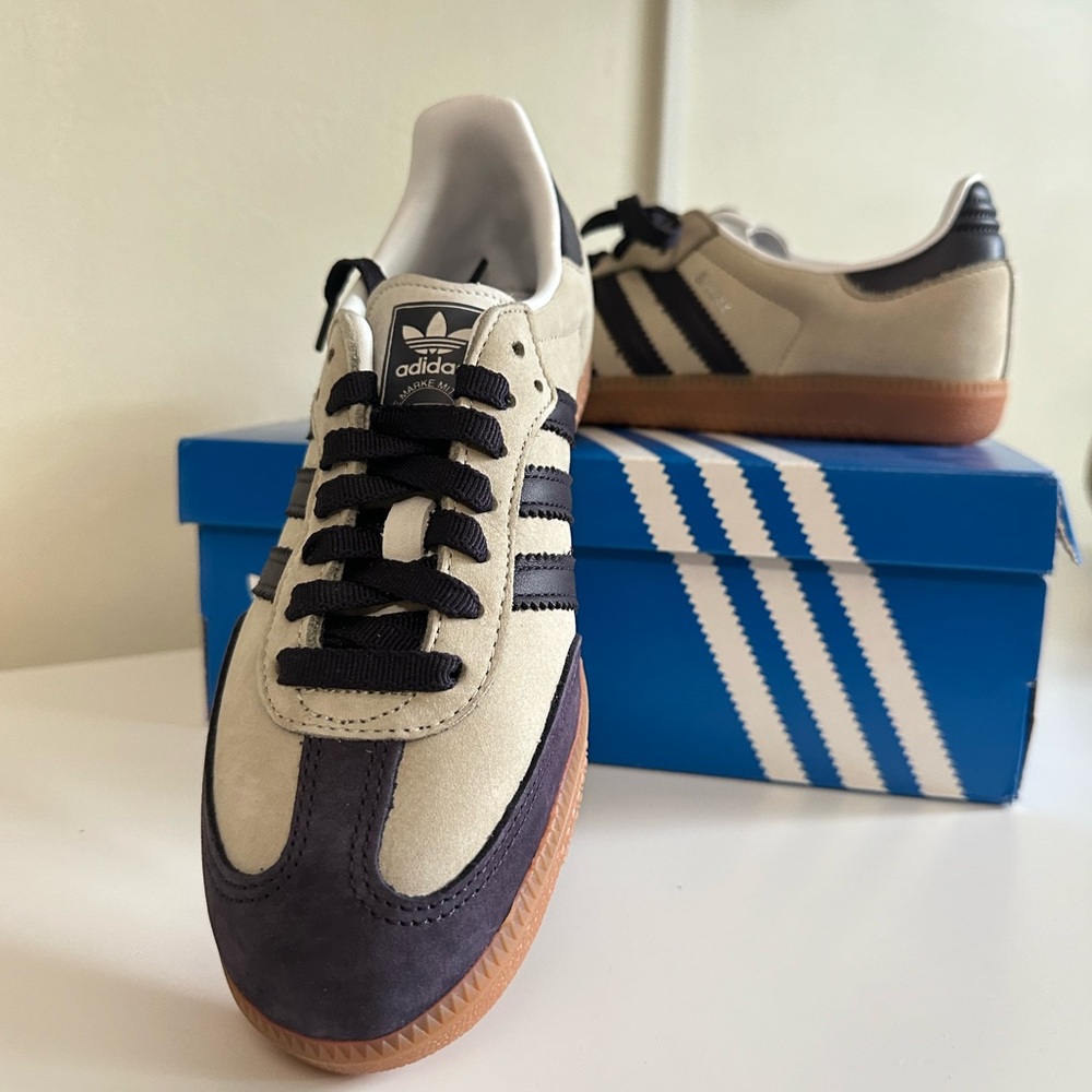 Adidas Samba OG Putty Grey Purple